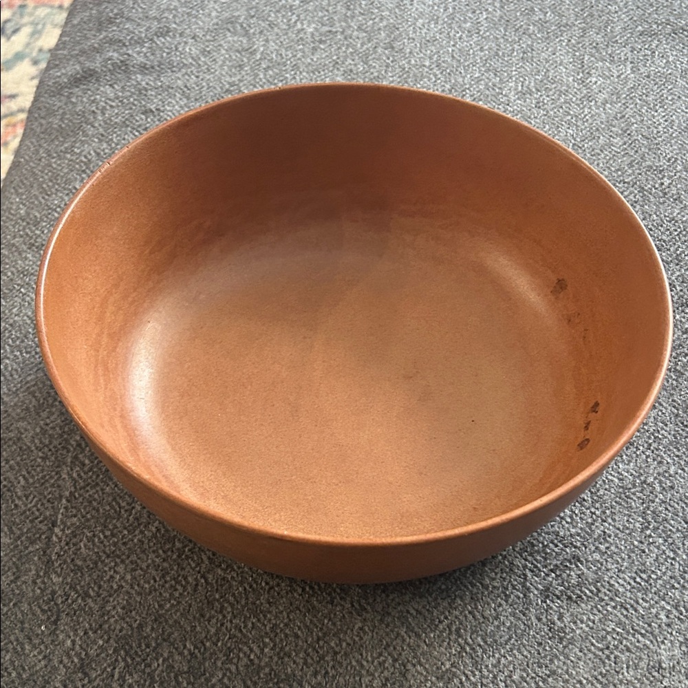 Vgt Ellingers agatized wood bowl. 3 inches tall 9 inches wide. - Picture 1 of 5